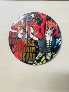 ワンピース 輩缶バッジWORLD キッド - メルカリ