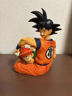 美品一番くじ 地球を守る戦士たち A賞 孫悟空＆孫悟飯　ドラゴンボールフィギュア