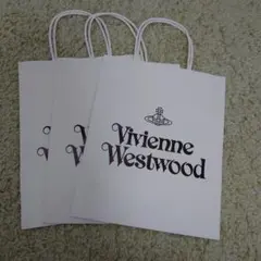 ヴィヴィアンウエストウッド　紙袋３枚セット