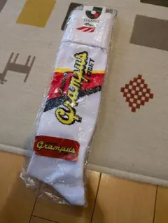 ヴィンテージ名古屋グランパス初期モデルアウェイ用ソックス新品未使用品