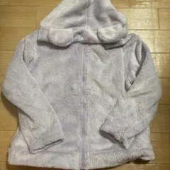 GU フリースジャケット 130サイズ 薄紫