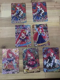 ひみつのアイプリ　サクラ　7枚セット
