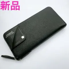 限定 NOMADOI 長財布 ライダース ラウンドジップ 黒 新品 レザー 本革のサムネイル