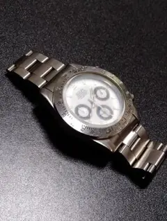 ELGIN クロノグラフ 200m防水 ステンレス電池切れusedのサムネイル