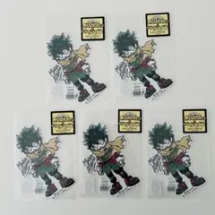 ヒロアカ　緑谷出久 B-SIDE LABEL コラボ ステッカー 5枚セット