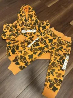 XLARGE キッズ 裏起毛セットアップ