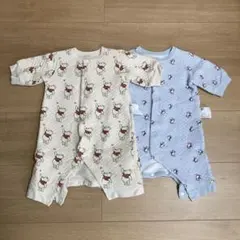 UNIQLO ベビー ロンパース 2点セット 60cm
