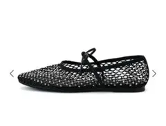 美品☆SPELTAxDrawer別注 CROCHEバレエシューズ ブラック 38 - メルカリ