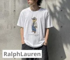 【Ralph Lauren】 ポロベア Tシャツ 白 メンズ レディース