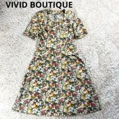 VIVID BOUTIQUE ハナエモリ スカート セットアップ 花柄 Mサイズ