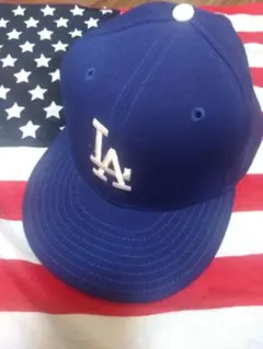 LA Dodgers ベースボールキャップ ネイビーMADEINUSA