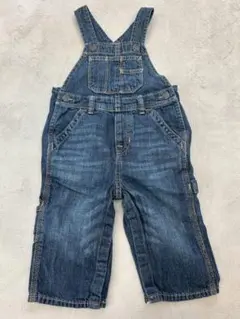 GAP デニムオーバーオール スナップボタン付き ベビー服 80