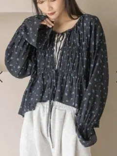 ローリーズファーム　ヨウリュウシャーリングショートブラウス