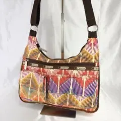 LeSportsac レスポートサック 幾何学柄 ショルダーバッグ 多色