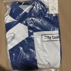 ASICS ポロシャツ ネイビー M