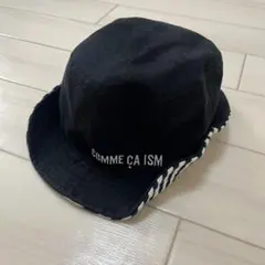 COMME CA ISM バケットハット ブラック 48cm