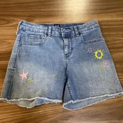 GAP 150㎝　女の子　ショートパンツ　デニム