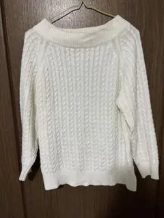 ケーブルニット（GU）