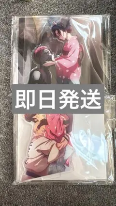 鬼滅の刃　第四期　場面写そのままアクリルスタンド　猗窩座　狛治 恋雪　セット