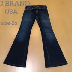 J BRAND ダークデニム ブーツカットデニムローライズ Y2K 26のサムネイル