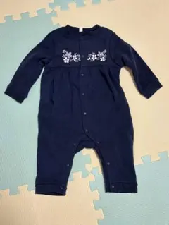 【新品未使用】裏起毛 ロンパース 80cm