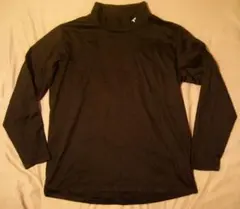 ツアーステージ☆長袖ゴルフ用プルオーバーシャツ☆サイズＬＬ☆黒☆秋冬用裏地ボア