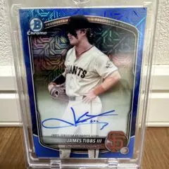 ジェームズ ティブス3世 直筆サイン入りカード Topps 99シリ - メルカリ