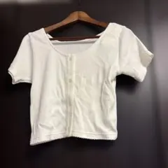 新品　ローリーズファーム リブ 2way チビTのサムネイル