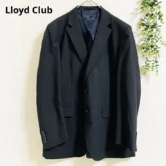 ロイドクラブ ストライプ テーラードジャケット L 黒　フォーマル　ビジネス✨