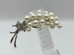 MIKIMOTO 真珠 K18 定番リーフブローチ　SAHKO様 MIKIMOTO 真珠 K18 定番リーフブローチ SAHKO様 - メルカリ