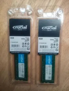 Crucial DDR3L-1600 8GB×2枚 デスクトップPC用メモリ