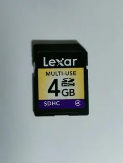 SDカード 4GB Lexar メモリーカード SDHC