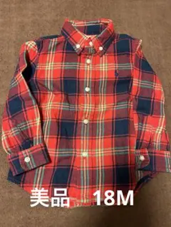 ラルフローレン　ベビー　チェックシャツ
