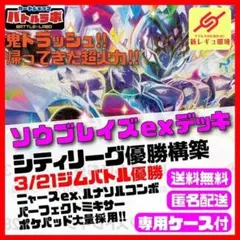 3/21優勝 ソウブレイズexデッキ 構築構築済デッキ