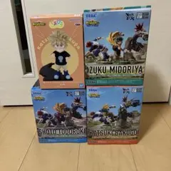 ヒロアカ xross link ちあぴこ フィギュア4点セット