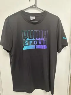 PUMA スポーツ Tシャツ L ブラック