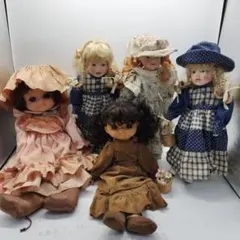 Dolls, Antique Dolls　ビスクドール　Western-style doll, European girl, porcelain doll