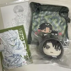 進撃の巨人 リヴァイ おまんじゅう コラボ グッズセット サンリオ 巾着 特典