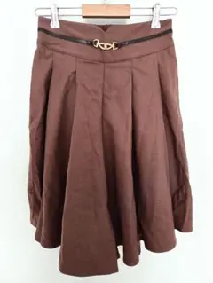 axes femme　ハーフパンツ　ブラウン