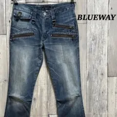 ブルーウェイ　BLUEWAY フレア　ブーツカット　デニム ストレッチのサムネイル