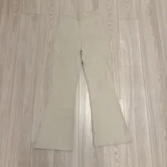 【searoomlynn】シールームリン RIBニットbasicストレートパンツ