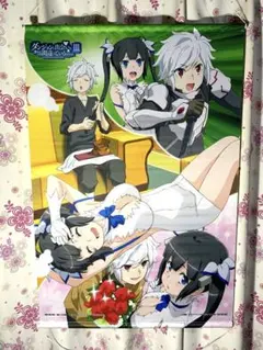 pipmeyダンまち 10th オンライン くじ B賞 タペストリー ヘスティア
