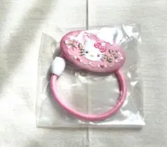 サンリオ 刺繍ヘアゴム ハローキティ ガチャ ガシャポン ヘアアクセ