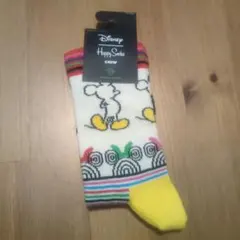 【ディズニー】Disney Happy Socks ミッキー 7-9歳用カラフル