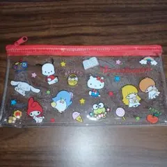 サンリオキャラクターズ　ラメ入りポーチ