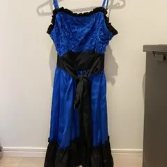 パーティードレス 青黒 サイズ38