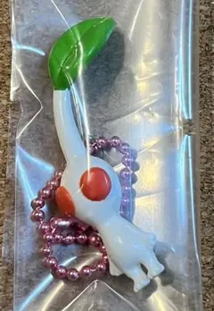 ピクミン マスコット＆フルーツグミ2 白ピクミン ボールチェーン付 キーホルダー