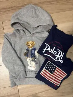 Polo Ralph Lauren ポロベア パーカー　半袖Tシャツ 3点セット