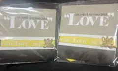 嵐 LOVE リボンブレスレット 2個セット　黄色 会場限定