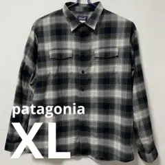 【美品】パタゴニア ライトウェイトフィヨルドフランネルシャツ XL
